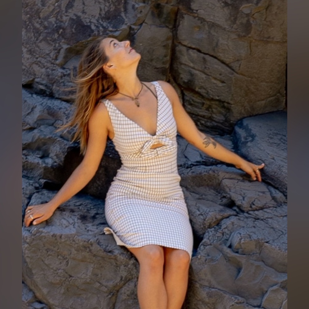 Stop staring vintage dress